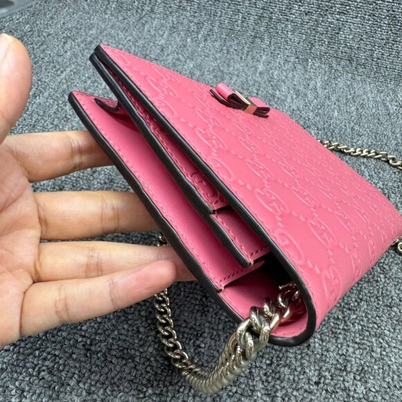 Gucci Leather Shoulder Bag 599-070925 - Picture 10 of 14
